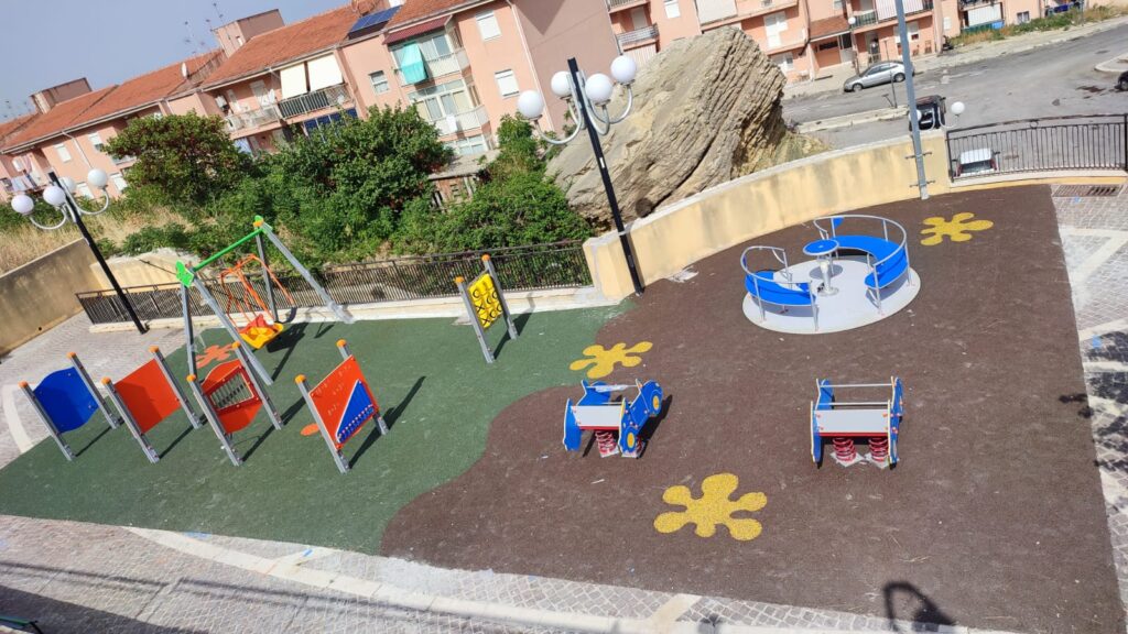 Inaugurato il parco giochi inclusivo in contrada San Marco